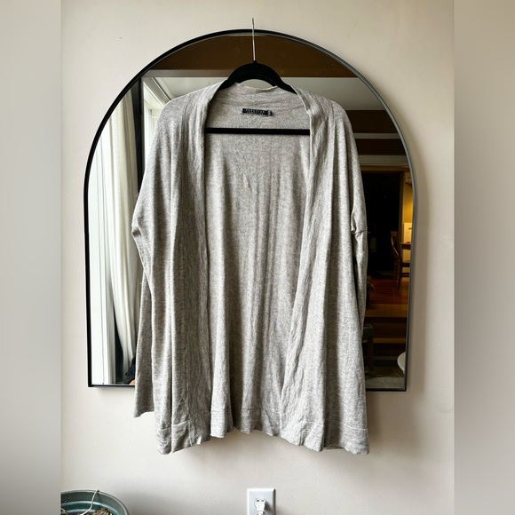 Peruvian Connection | Pima cotton baby alpaca cardigan | size large - Picture 1 of 6